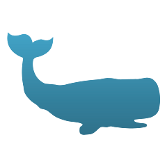 Whale Vinyl Decal