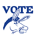Arkansas Vote Democrat Decal