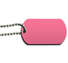 Polka Dot Dog Tag Back