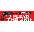 I Plead the 2nd Bumper Sticker