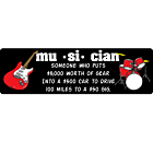 Musician Definition Bumper Sticker
