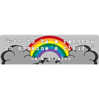 Maya Angelou Rainbow Quote Vinyl Bumper Sticker Decal