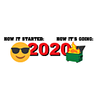 How It's Going Bumper Sticker