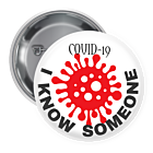 Covid-19 Pin Backed Button