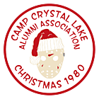 Camp Crystal Lake Christmas Friday the 13th Parody Circle Vinyl Decal