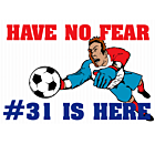 Have No Fear Corrugated Sign Front