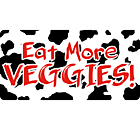 Cowspiracy Cow Print License Plate