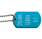 Flying Club Dog Tag Back