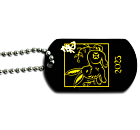 Year of the Rabbit Dog Tag Front
