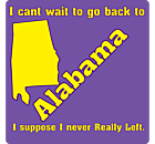 Alabama Car Magnet