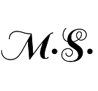 Black Vinyl Cut Monogram