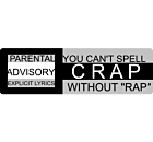 Rap Bumper Sticker