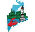 Maine State Decal