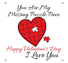 Valentine's Day Vinyl Banner