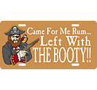 Pirate License Plate 