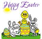 Easter Static Cling