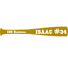 CHS Baseball Bat Magnet