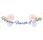 July 4th Vinyl Banner