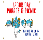 Labor Day Vinyl Banner