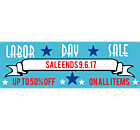 Labor Day Sale Vinyl Banner