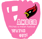 Custom Softball Car Magnet