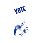 New Jersey Vote Democrat Decal