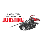 Renaissance Festival Jousting Oval Decal