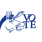 Pennsylvania Vote Democrat Decal