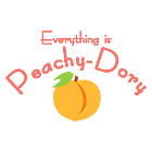 Everything Is Peachy-Dory Custom Vinyl Decal