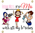 Miss to Mrs Vinyl Banner