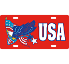 USA License Plate