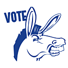 Wyoming Democrat Decal