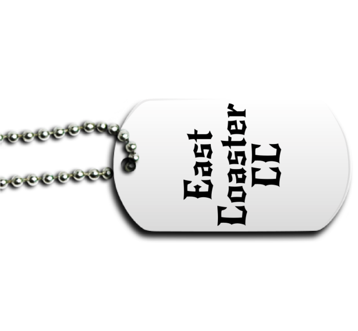 East Coaster CC Dog Tag