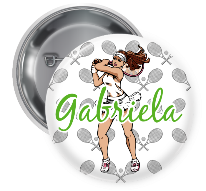 Personal Tennis Button