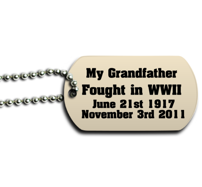 WWII Dog Tag