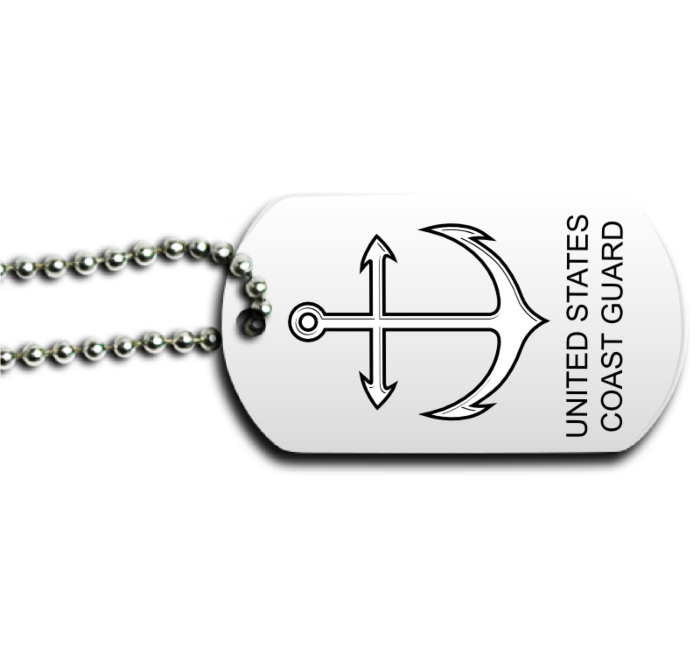 U.S. Coast Guard Dog Tag