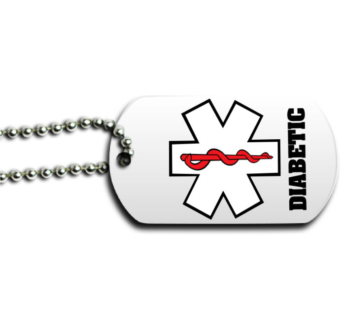 Diabetic Dog Tag