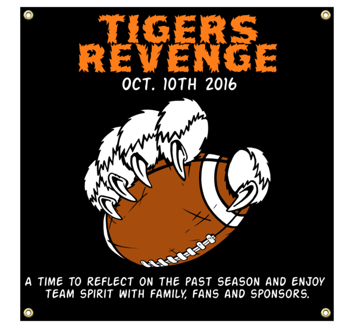Tigers Vinyl Banner