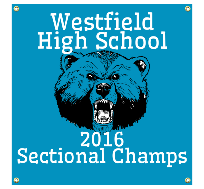 HS Champs Vinyl Banner