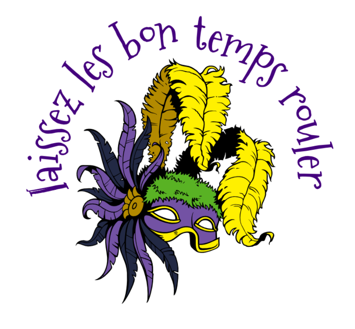 Let the Good Times Roll Car Magnet