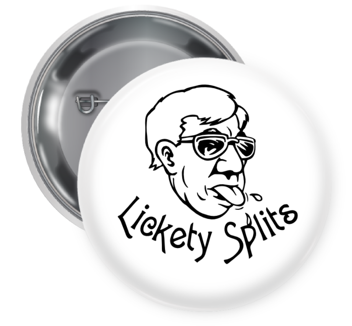 Lickety Splits Button