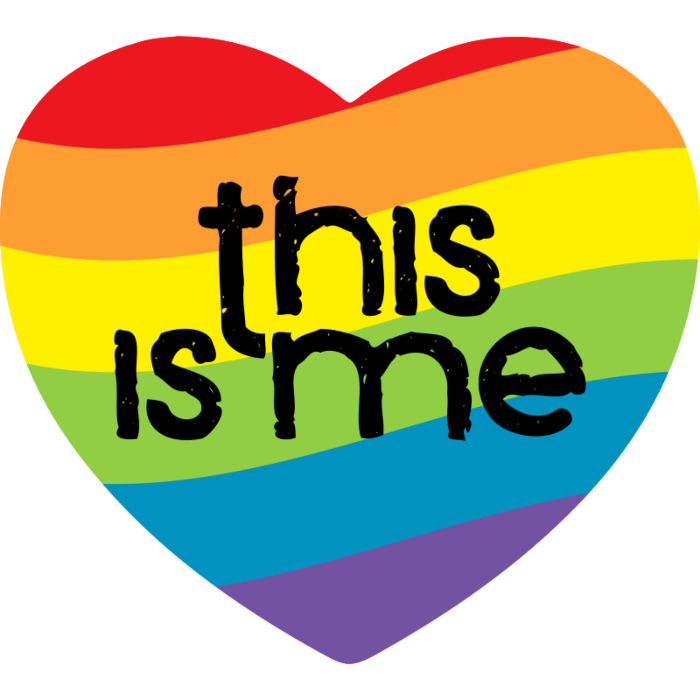 National Coming Out Day Rainbow Magnet