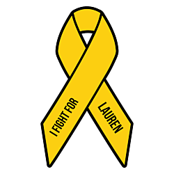 Cancer Fight Awareness Ribbon Decals