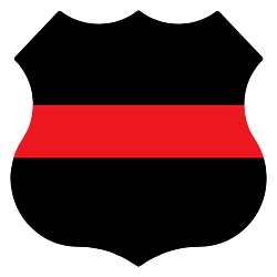 Custom Fire Badge Car Magnet