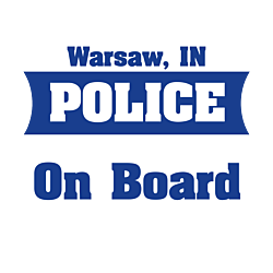 Police On Board Decal