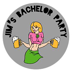 Bachelor Party Car Magnet