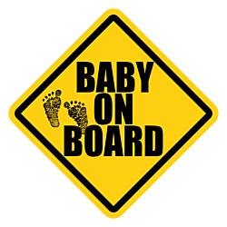 Baby on Board Car Magnet