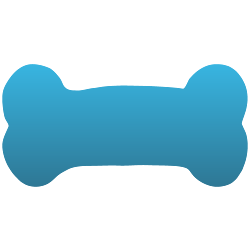 Dog Bone Car Magnet