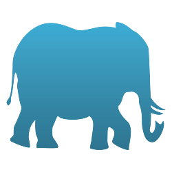 Elephant Vinyl Decal