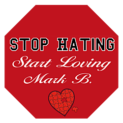 Stop Hating Car Magnet